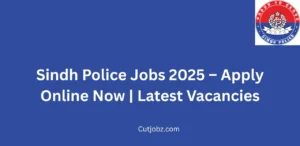 Sindh Police Jobs 2025 Apply Online Now Latest Vacancies