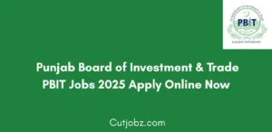 Punjab Board of Investment & Trade PBIT Jobs 2025 Apply Online Now